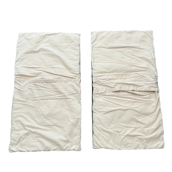 Pottery Barn Bryce Buffalo Plaid Duvet and Shams Charcoal & Ivory King Size - Picture 6 of 7